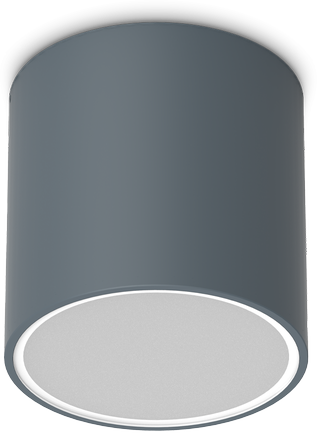 Paviršinis fasado šviestuvas TECHO, GU10, antracito sp., IP54, 318103