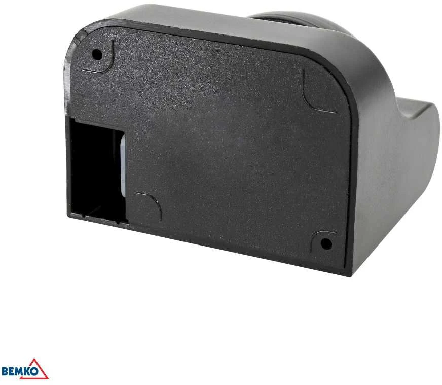 Bemko Paviršinis judesio daviklis, juodas, IP44, max 1200W, 180°, max 12m