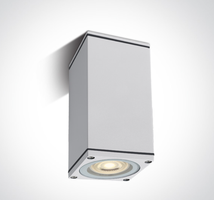 Paviršinis lauko šviestuvas, GU10, baltas, IP54, 67426D/W