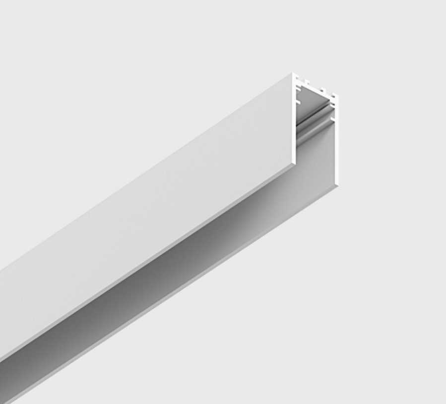 Paviršinis magnetinės sistemos IN_LINE bėgelis, 48V, baltas, 3m