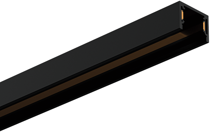 Paviršinis magnetinės sistemos STICK bėgelis, juodas, 1m, 329574