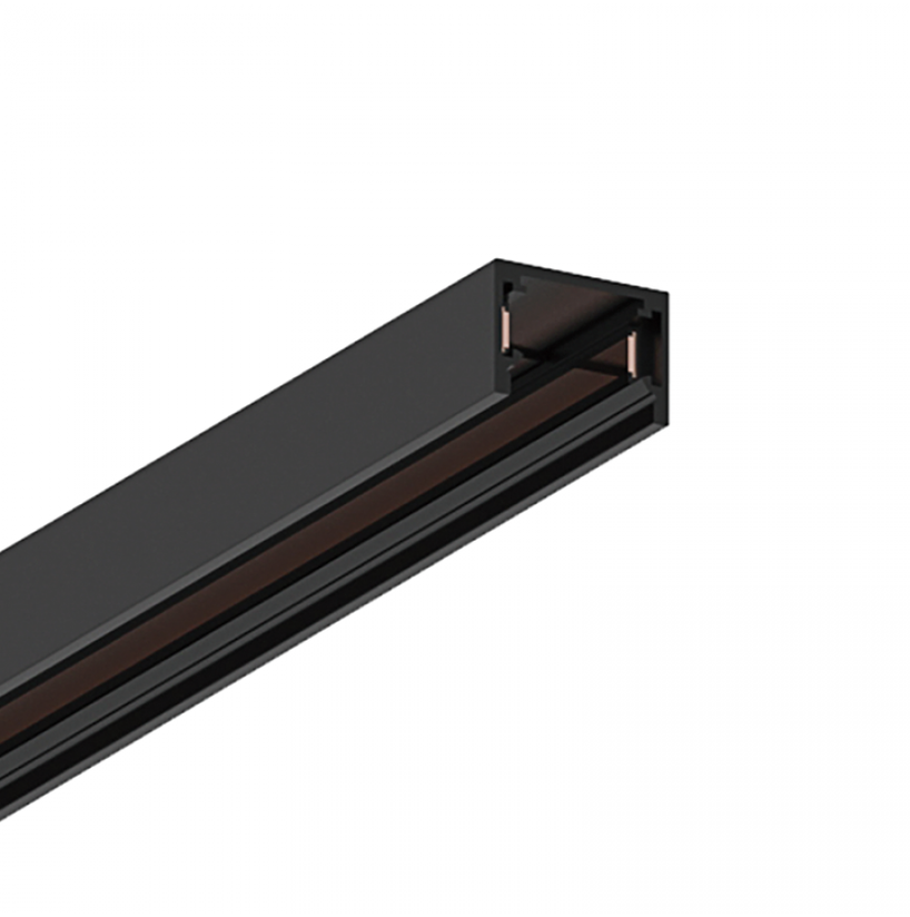 Paviršinis magnetinės sistemos ZAMBELIS MAGNETIC ULTRA SLIM bėgelis, 48V, juodas, 3m, 23120
