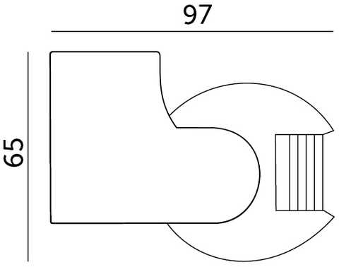 Paviršinis PIR judesio daviklis, juodas, IP44, 180°, 12m