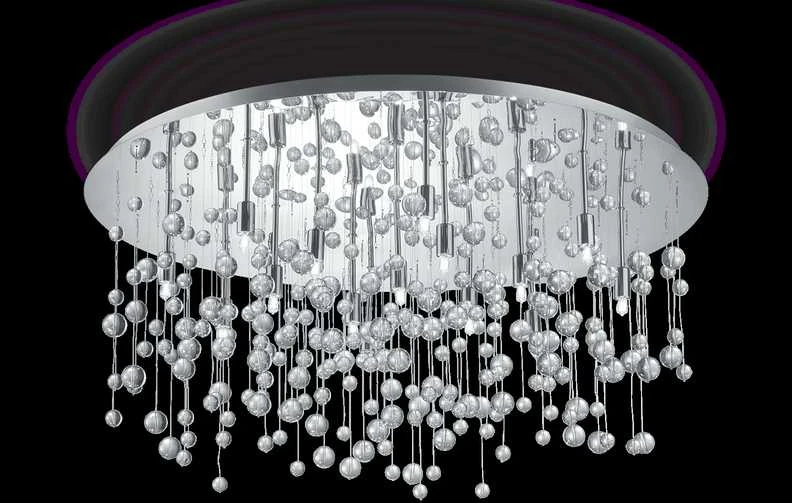 Ideal Lux Lubinis šviestuvas Neve Pl15 Cromo 30784