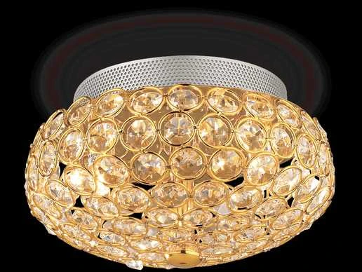 Ideal Lux Lubinis šviestuvas King Pl3 Oro 75402