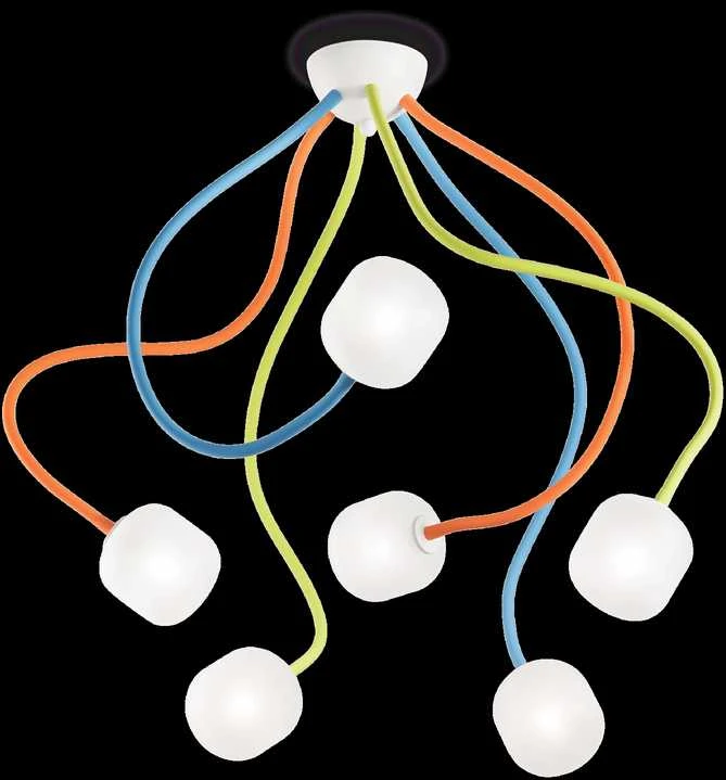Ideal Lux Lubinis šviestuvas Octopus Pl6 Color 174976