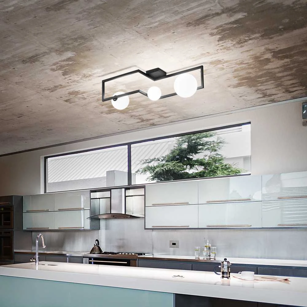 Ideal Lux Lubinis šviestuvas Angolo Pl3 Nero