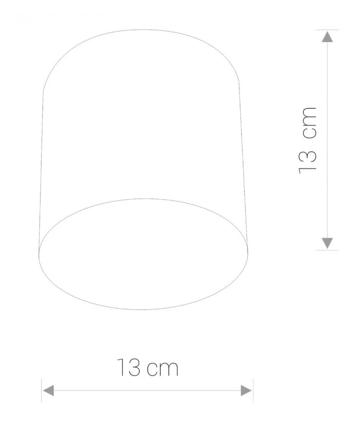 Lubinis šviestuvas Nowodvorski Paviršinis šviestuvas POINT PLEXI, GU10, juodas