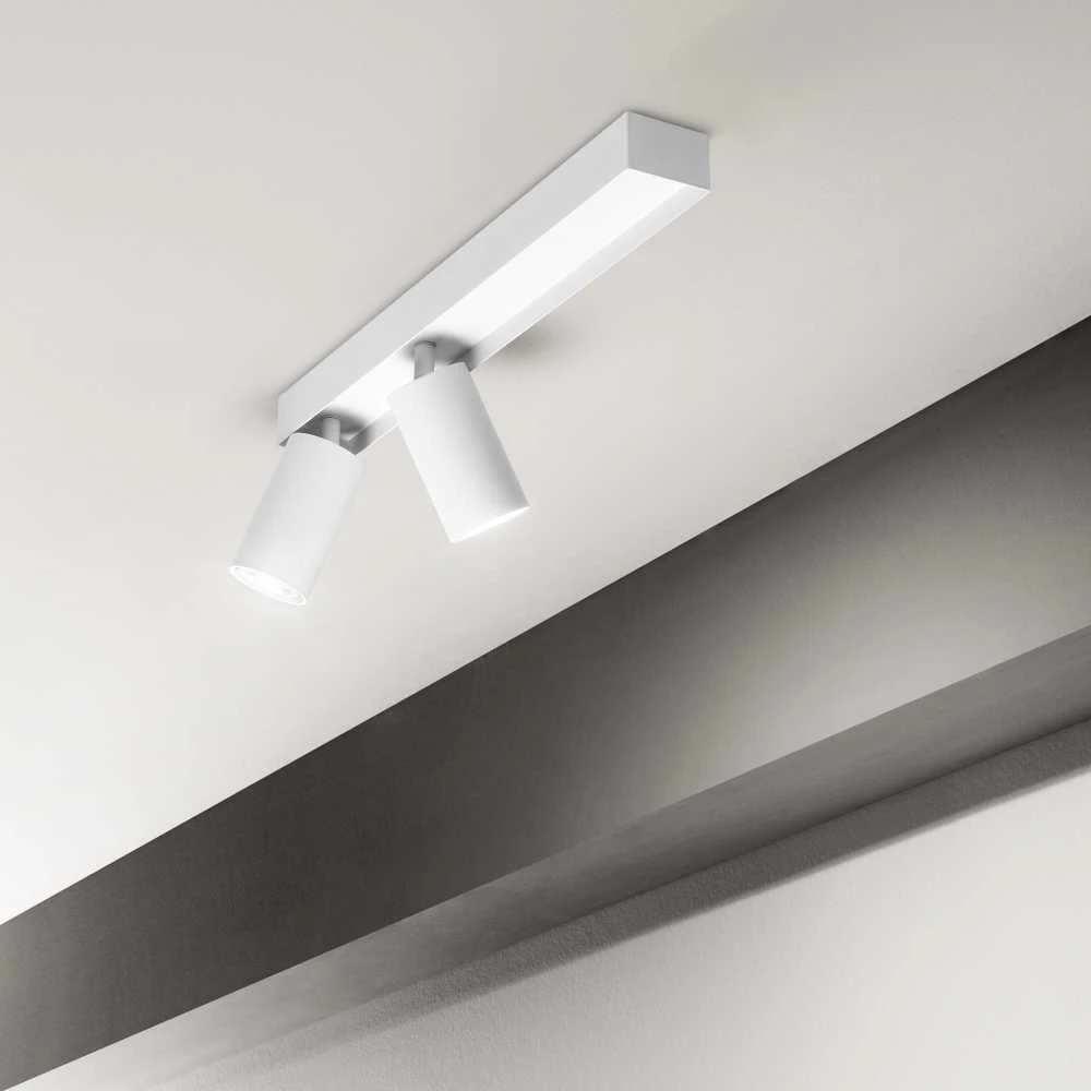 Lubinis šviestuvas Ideal Lux Paviršinis šviestuvas PROFILO, GU10, baltas, 314716