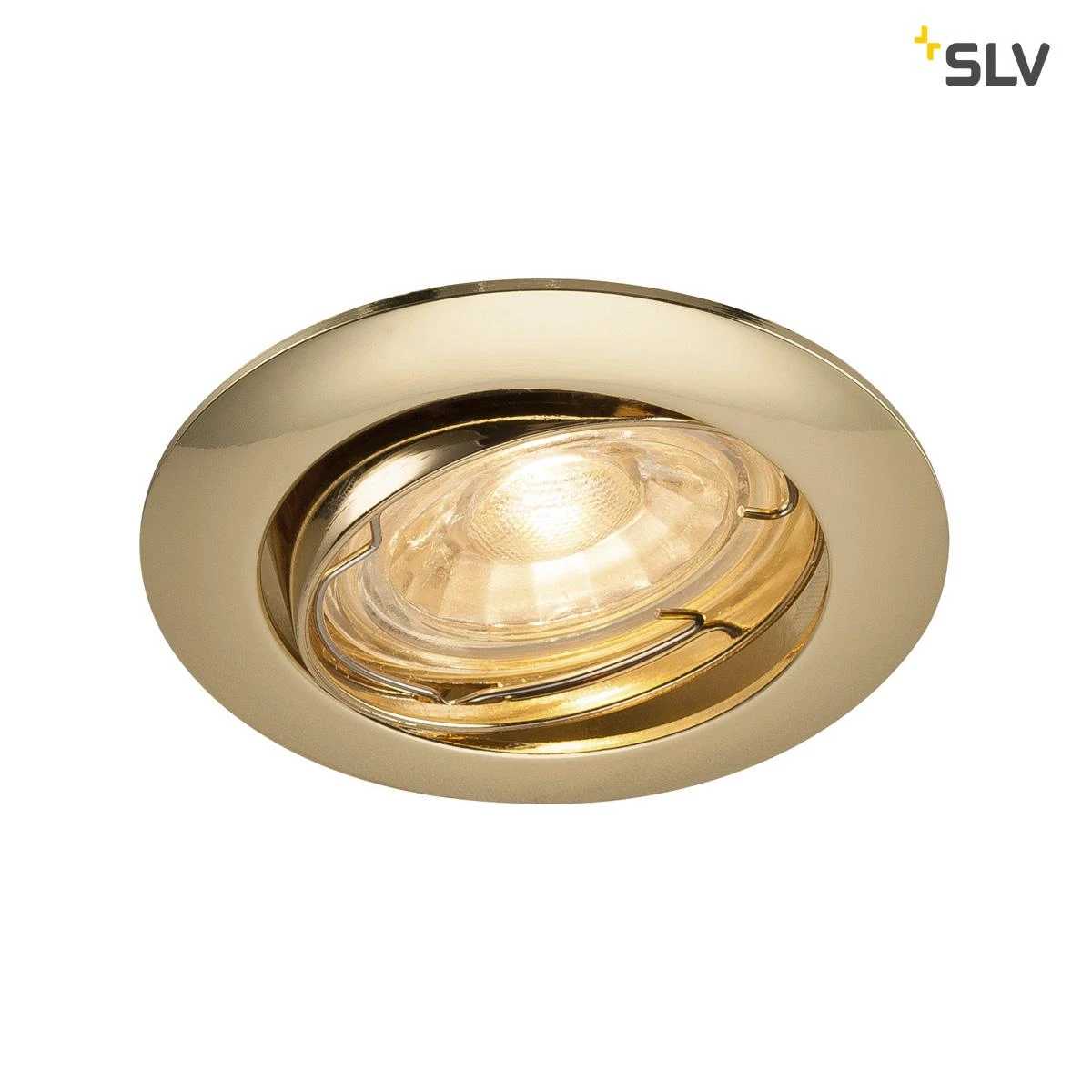 slv PIKA QPAR51, įleidžiamas lubų šviestuvas, keičiama kryptis, bronza, maksimaliai 50W