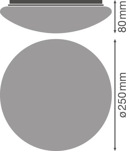 Ledvance Circular Cover 250 techninis brėžinys