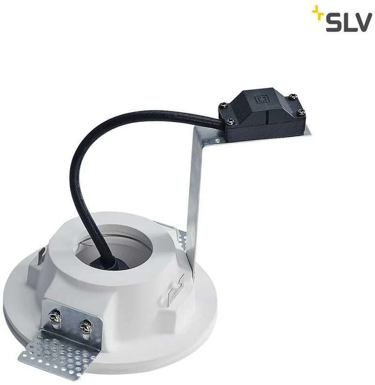 Įleidžiamas šviestuvas PLASTRA, baltas, GU10