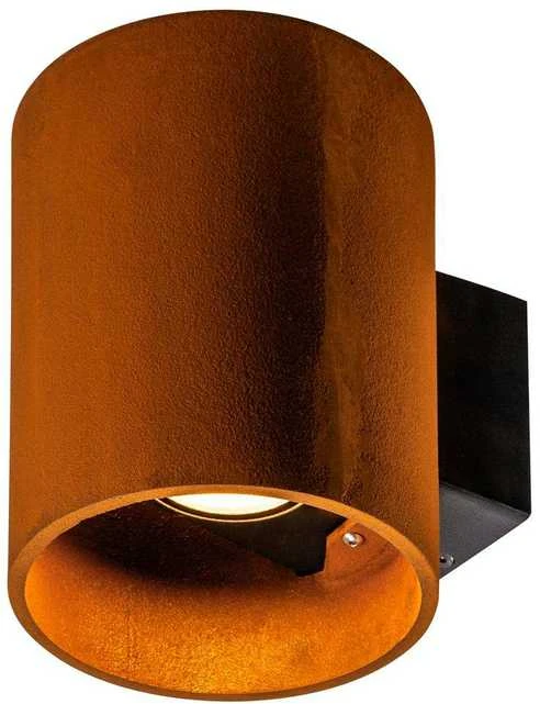 14W LED lauko paviršinis šviestuvas RUSTY UP/DOWN WL, rūdžių/antracito sp., 3000/4000K