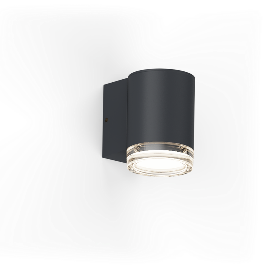 Sieninis fasado šviestuvas ARTIC, GU10, antracito sp., IP65, A2091080GR