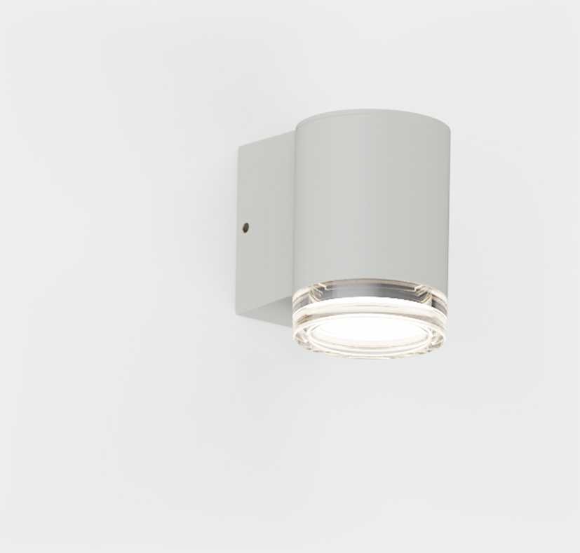 Sieninis fasado šviestuvas ARTIC, GU10, baltas, IP65, A2091080B