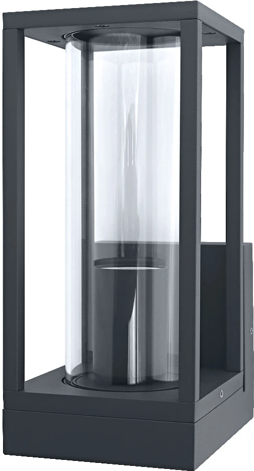 Sieninis lauko šviestuvas ENDURA CLASSIC FRAME, E27, tamsiai pilkas, IP44