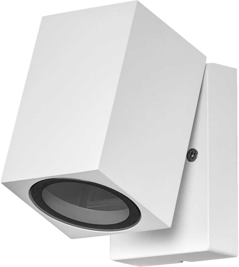 Sieninis lauko šviestuvas ENDURA CLASSIC CUBE, GU10, baltas, IP44