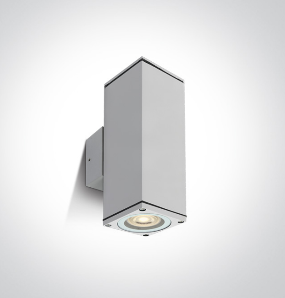 Sieninis lauko šviestuvas, GU10, baltas, IP54, 67426C/W