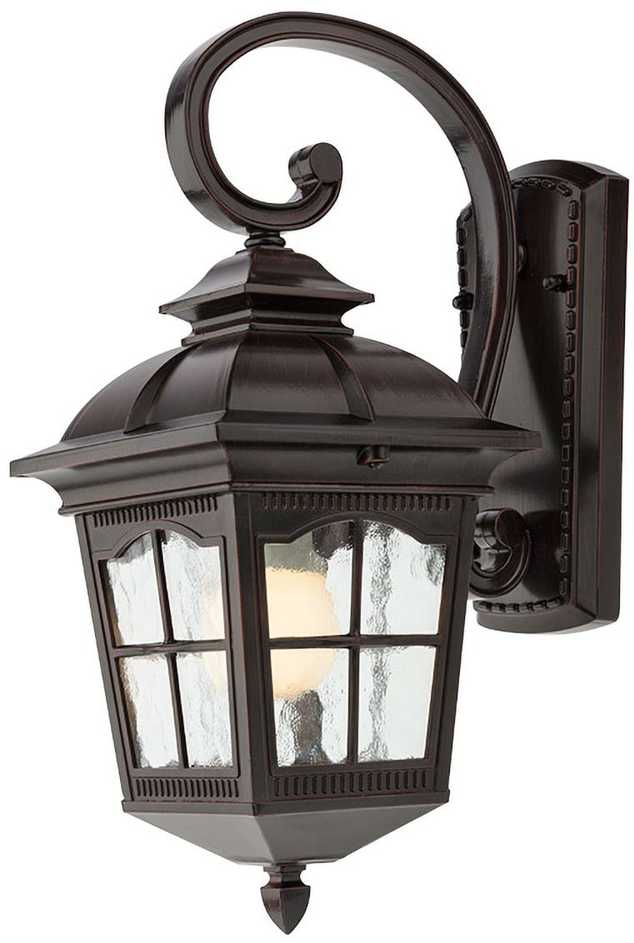 Sieninis lauko šviestuvas YORK, E27, rudas, IP44, 9664