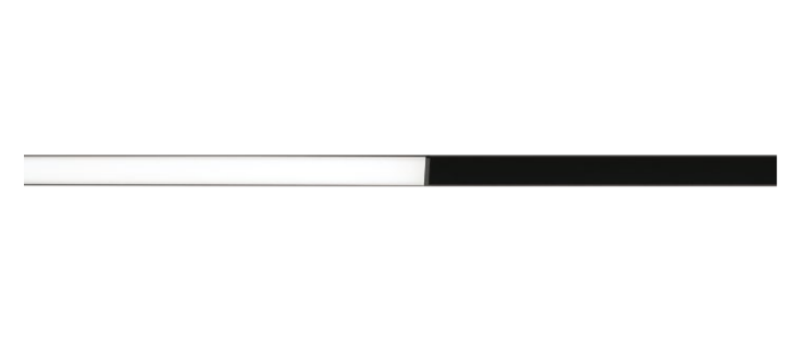Sieninis šviestuvas 10,5W linijinis šviestuvas į magnetines sistemas LINE 500 48V, 3000K, DALI, juodas
