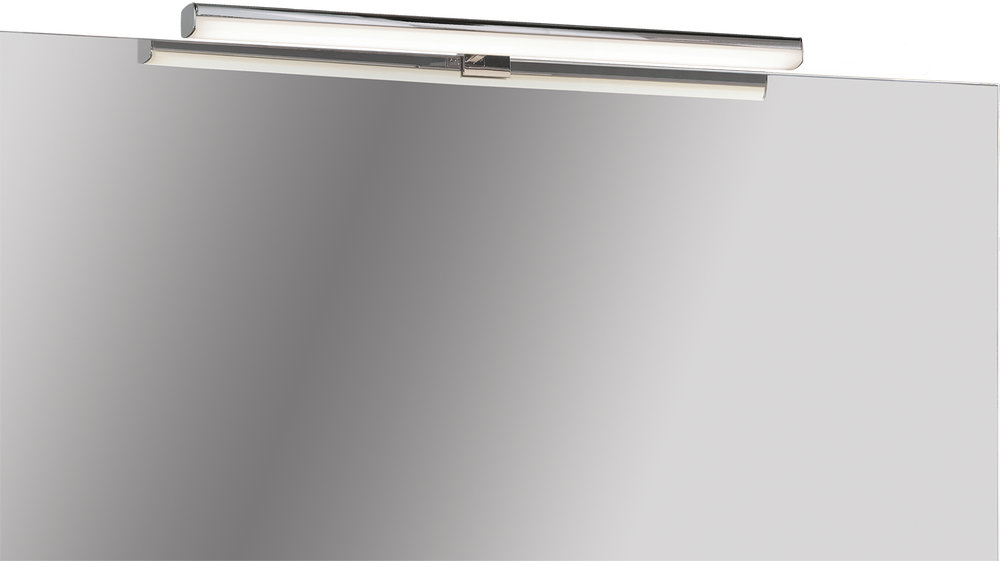 Sieninis šviestuvas 10W LED sieninis veidrodžio šviestuvas DUSTIN, chromo sp., 3000K, IP44, A3561100C