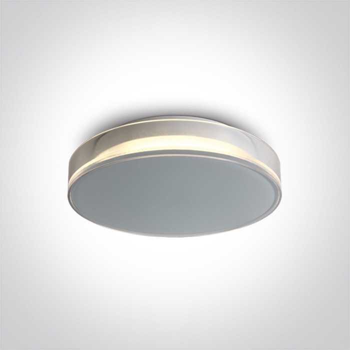 12W LED plafonas, baltas, 3000K, 67478/W/W