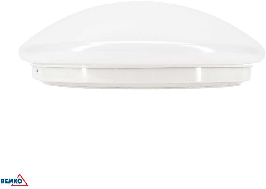 Bemko 12W LED plafonas PAULA, baltas, 4000K, IP44