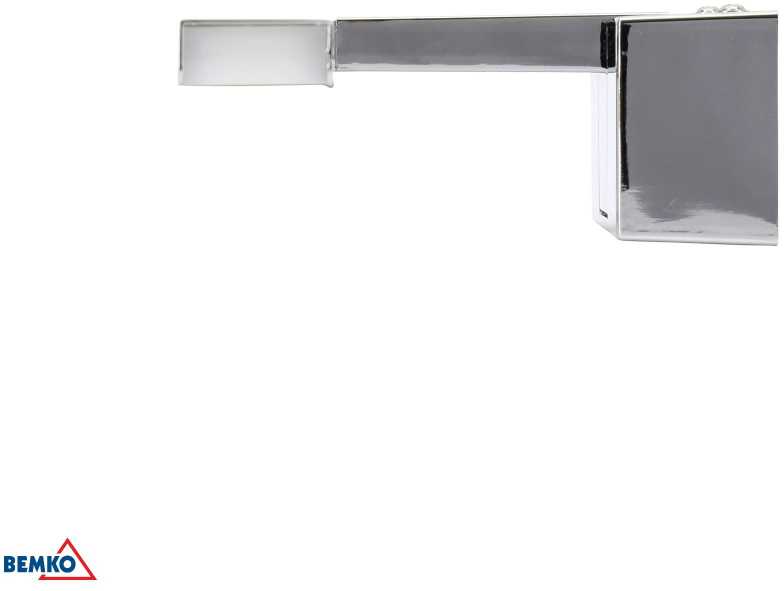 Bemko 12W LED veidrodžio šviestuvas KEIRA, chromo sp., 4000K, IP44