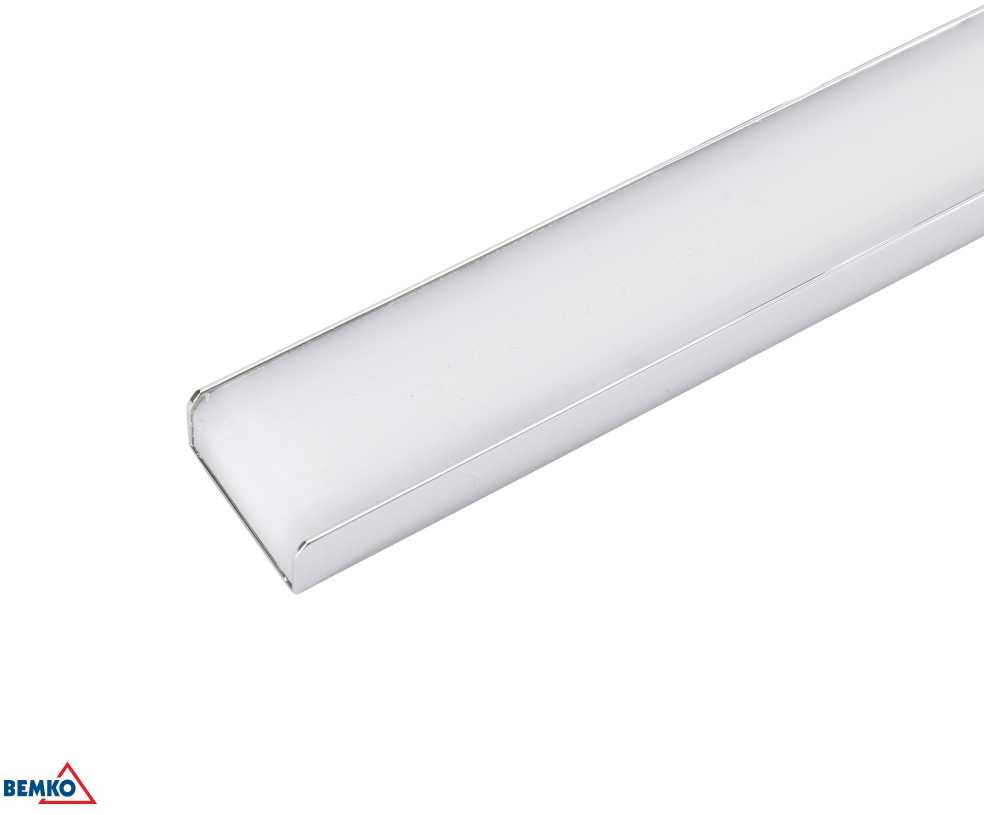 Bemko 12W LED veidrodžio šviestuvas KEIRA, chromo sp., 4000K, IP44