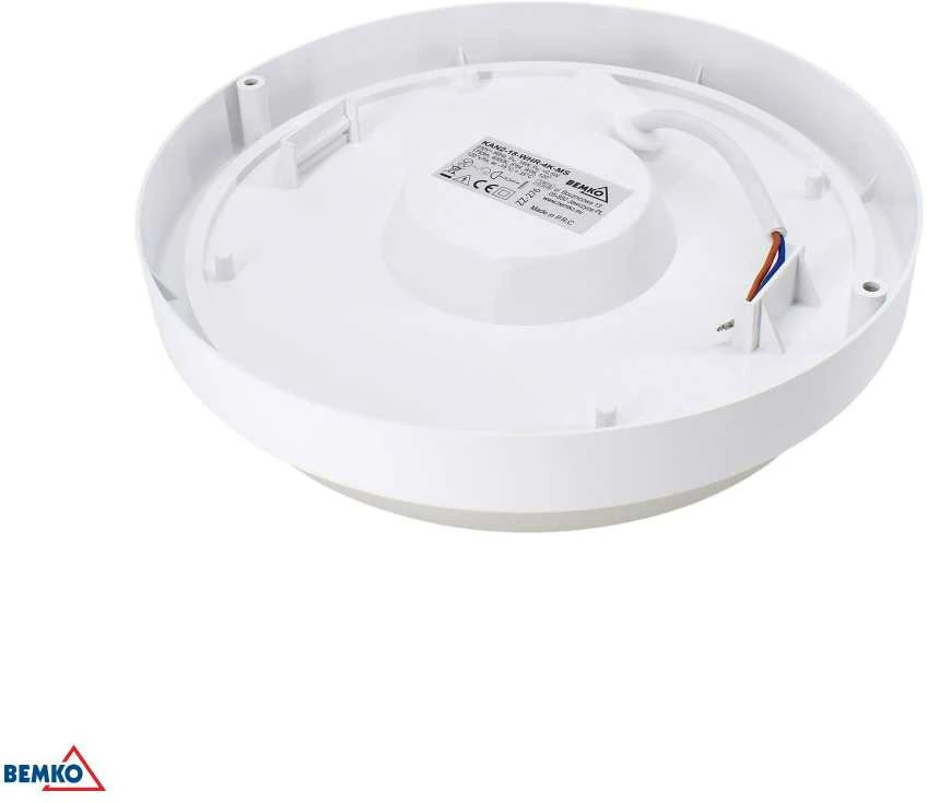 Lubinis šviestuvas Bemko 18W LED plafonas KANLO, baltas, 4000K, IP54