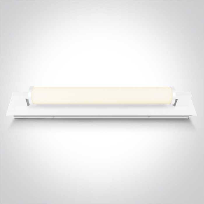Sieninis šviestuvas 18W LED veidrodžio šviestuvas, baltas, 3000/4000/5000K, IP44, 38118K/W/V