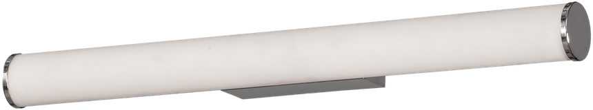 Sieninis šviestuvas 19W LED sieninis veidrodžio šviestuvas URA, chromo/baltos sp., 3000/4000K, dimeriuojamas, IP44, A3298271CDP