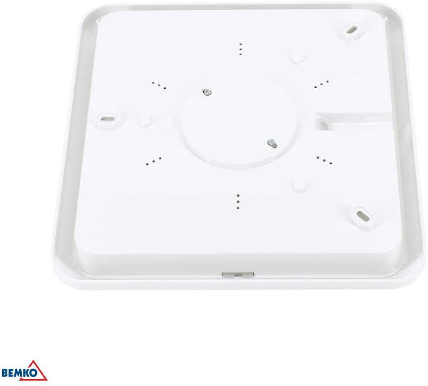 Lubinis šviestuvas Bemko 20W LED plafonas su judesio davikliu DORIA, baltas, 4000K