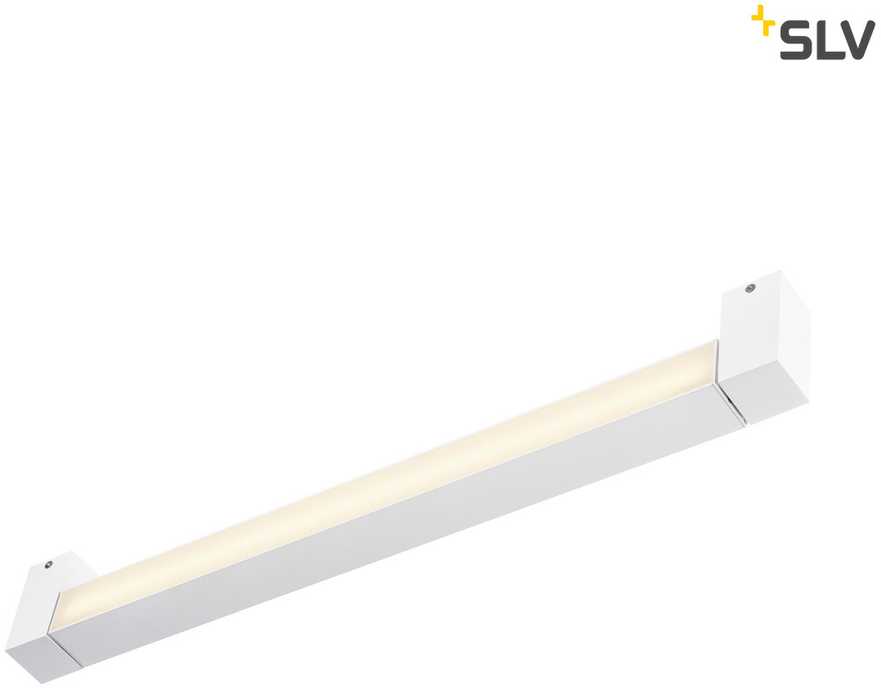 Sieninis šviestuvas 20W LED sieninis/lubų šviestuvas LONG GRILL, baltas, 3000K