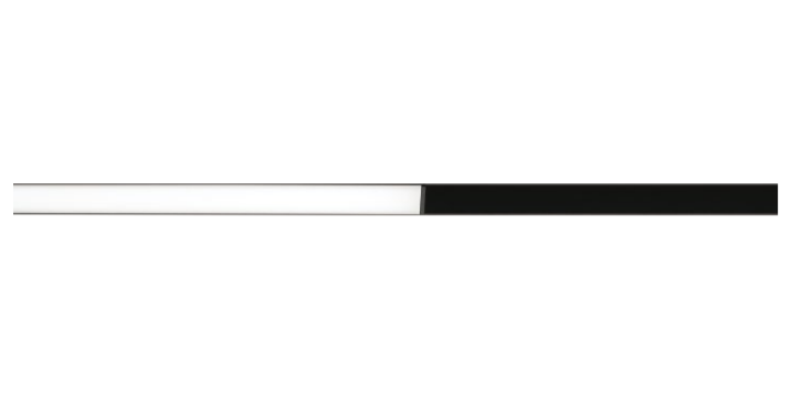 Sieninis šviestuvas 21W linijinis šviestuvas į magnetines sistemas LINE 1000 48V, 3000K, DALI, juodas