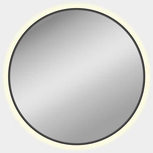 Sieninis šviestuvas 25W LED šviestuvas - veidrodis BARI, juodas, 3000K, IP44, A3799104N