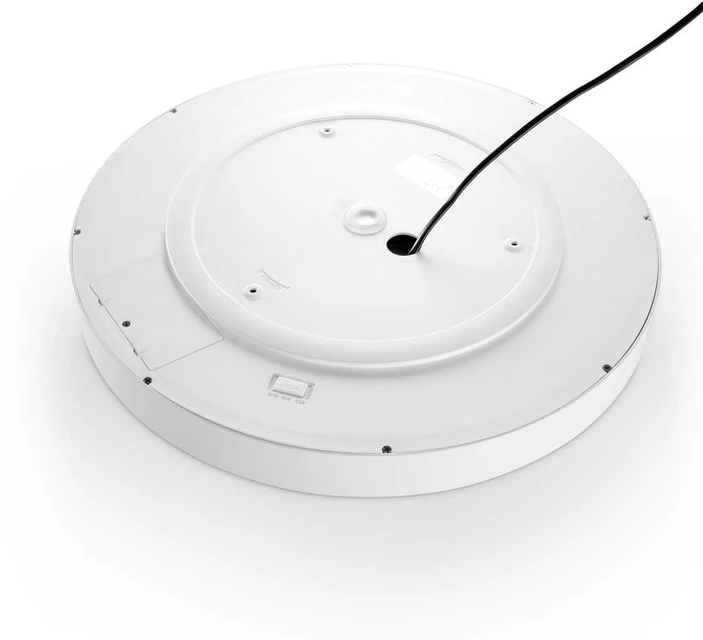 Lubinis šviestuvas Ideal Lux 26W LED plafonas RAY, baltas, 3000/4000K, IP44, 318264