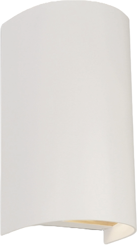 Sieninis šviestuvas, 2xGU10, baltas, IP65, 67536B/W
