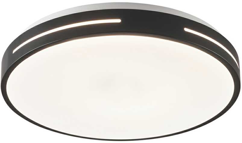 Lubinis šviestuvas 30W LED plafonas ALEXIA, juodas, 3000K, 4287701