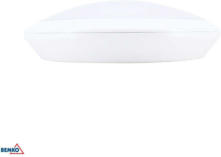 Lubinis šviestuvas Bemko 30W LED plafonas su judesio davikliu GABI, baltas, 4000K, IP66, 120°
