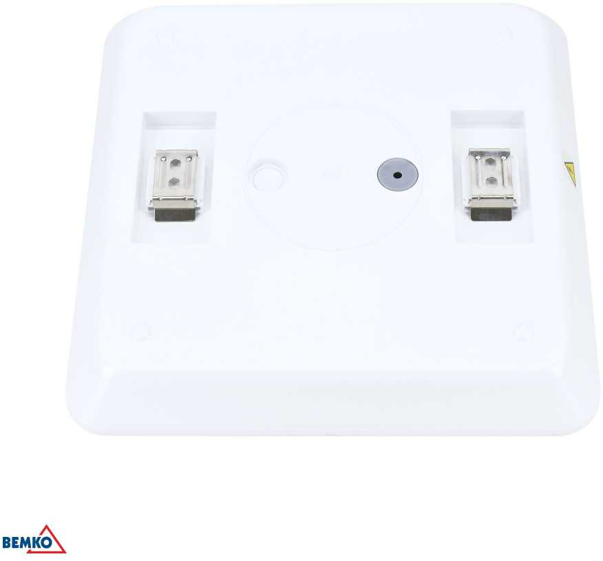 Bemko 30W LED plafonas su judesio davikliu GABI, baltas, 4000K, IP66, 120°