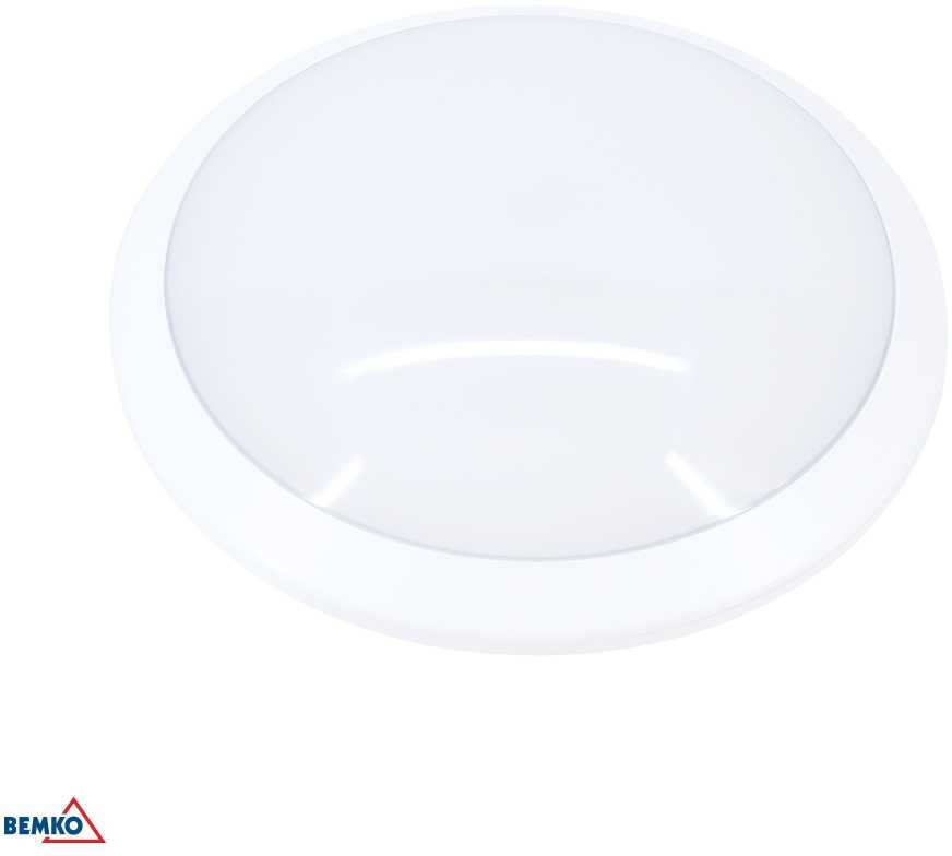 Lubinis šviestuvas Bemko 30W LED plafonas su judesio davikliu GABI, baltas, 4000K, IP66, 120°