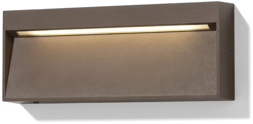 Sieninis šviestuvas 4,5W LED sieninis fasado šviestuvas NASHIRA, rūdžių sp., 2200/2700/3200/4000K, IP65, A2062171M