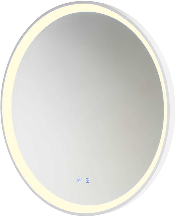 Sieninis šviestuvas 48W LED šviestuvas - veidrodis VANITY, baltas, 3000/4000/6000K, dimeriuojamas, IP44, 01-3824