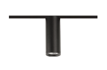 Sieninis šviestuvas 6,5W šviestuvas TOP į magnetines sistemas, 3000K, IP20, juodas, DALI