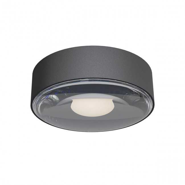 6W LED paviršinis šviestuvas LOG, tamsiai pilkas, 3000K, IP65, 90412