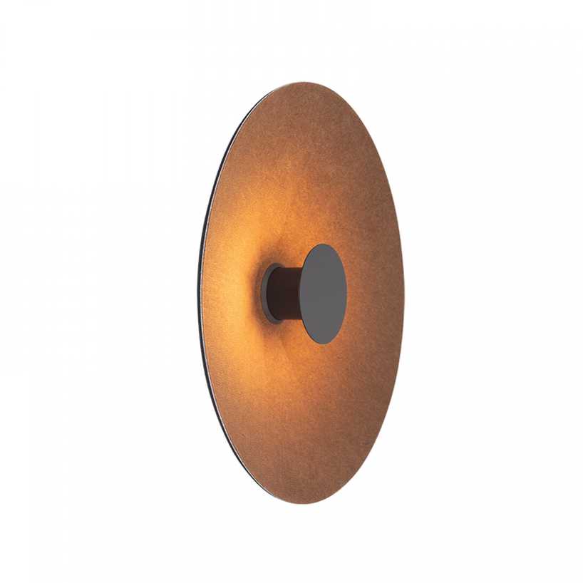 Sieninis šviestuvas 6W LED sieninis akustinis šviestuvas, rudos/juodos sp., 3000K, 25179