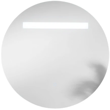 Sieninis šviestuvas 6W LED šviestuvas - veidrodis LINEA, sidabro sp., CCT, dimeriuojamas, IP44
