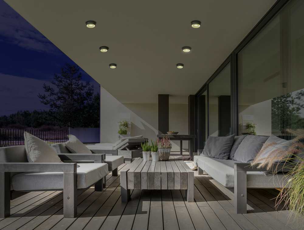 6W paviršinis lubų šviestuvas ANIA, antracito sp., 3000K, P2060000GR