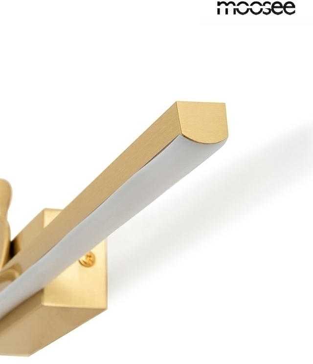 Sieninis šviestuvas 7W LED sieninis veidrodžio šviestuvas BOY, aukso sp., 3000/6000K